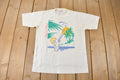 Vintage 1980s Beach Theme Single Stitch Souvenir Travel T Shirt Made In USA