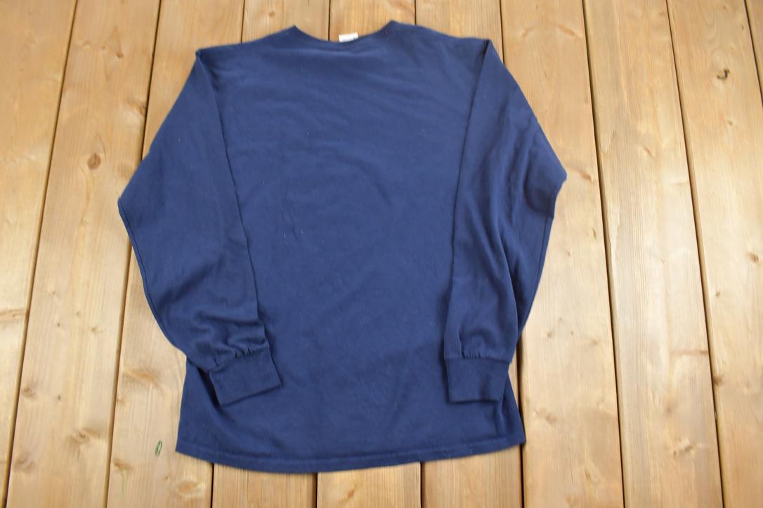 Vintage 1990s Penn State University Collegiate Long Sleeve T-Shirt