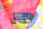 Vintage 1990s Polo By Ralph Lauren Abstract Hawaiian Button Up Shirt Men's L