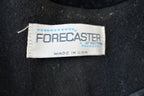 Vintage 1980s 100% Wool Long Trench Coat Made In USA