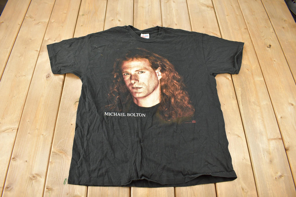 Vintage 1993 Michael Bolton Timeless Tour Graphic T-shirt