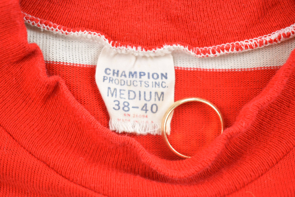 True Vintage 1960s Champion Products Holy Cross Striped Shirt