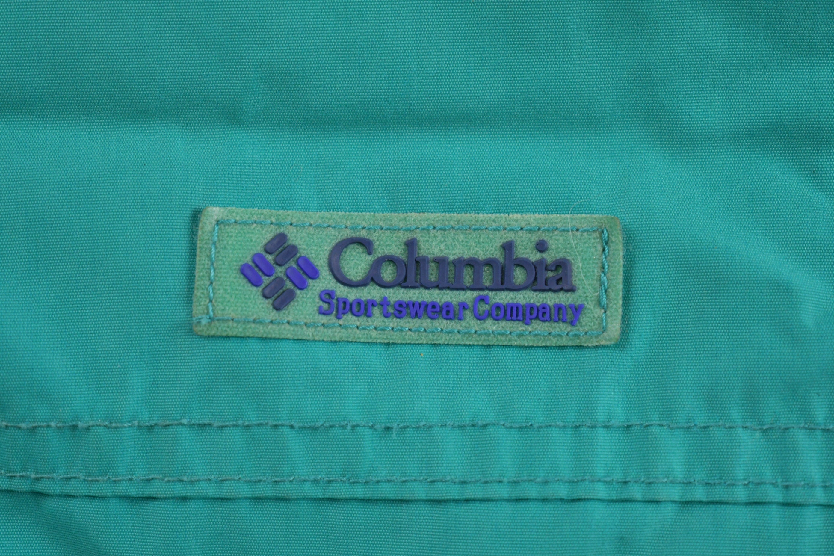 Vintage 1990s Columbia Sportswear Full Zip Windbreaker Jacket