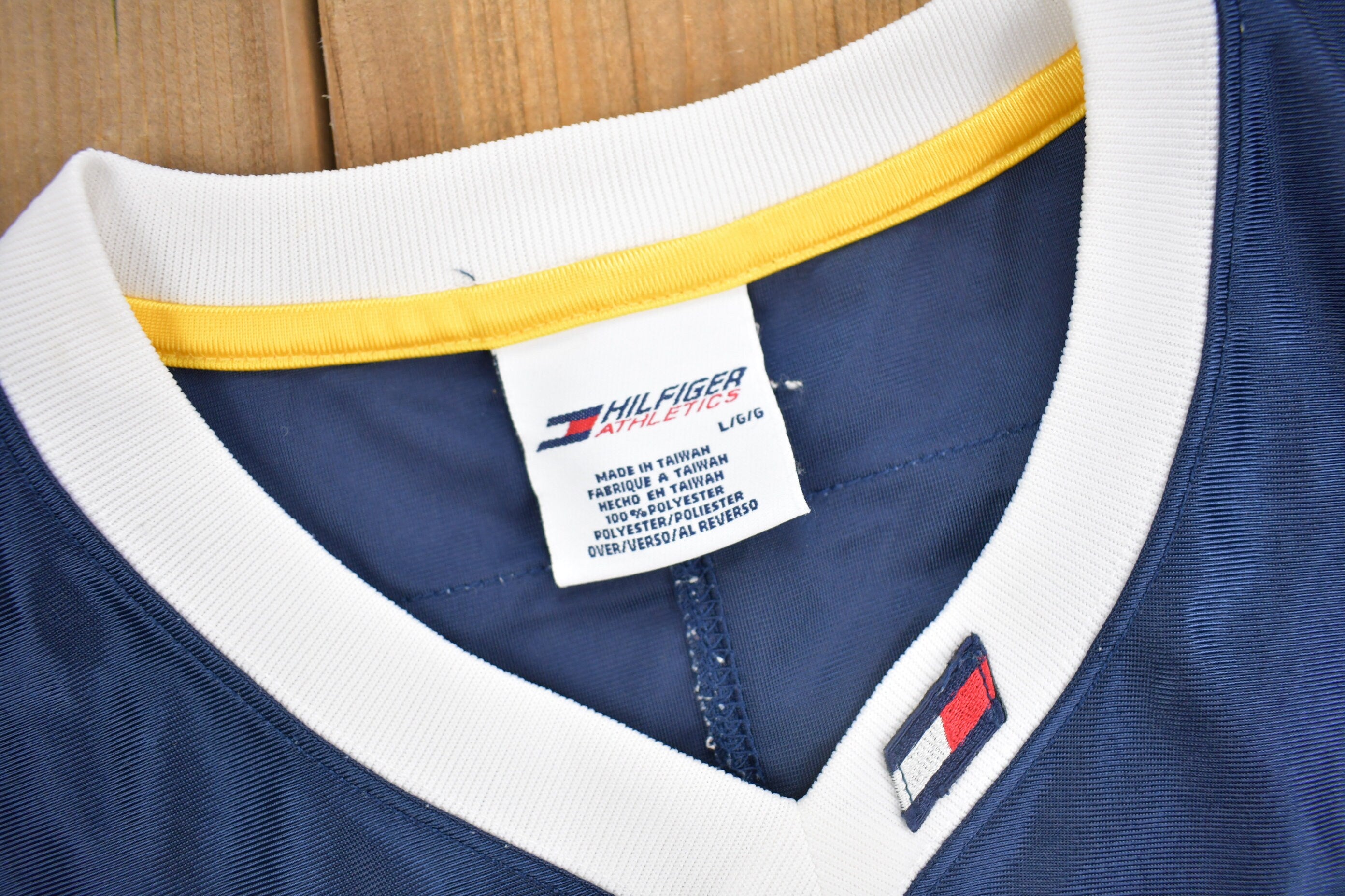 Vintage 1990s Hilfiger Athletics Football Jersey