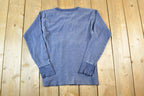 Vintage 1990s Thermal Knit Crewneck Sweatshirt Womens S  Made In USA  90s Souvenir Crewneck  Vintage Souvenir Crewneck  Streetwear