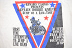 Vintage 1996 Evil Knievel Stunt Graphic T Shirt