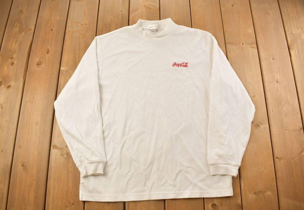 Vintage 1990s Coca Cola Logo Crewneck Sweatshirt