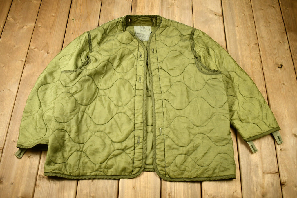 Vintage 2000 M65 Military Jacket Lining