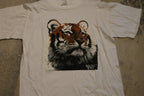 Vintage 1990s The Endangered Siberian Tiger Graphic T Shirt