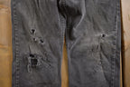 Vintage 1990s Levi's 505 Red Tab Black Jeans Size 31 x 29