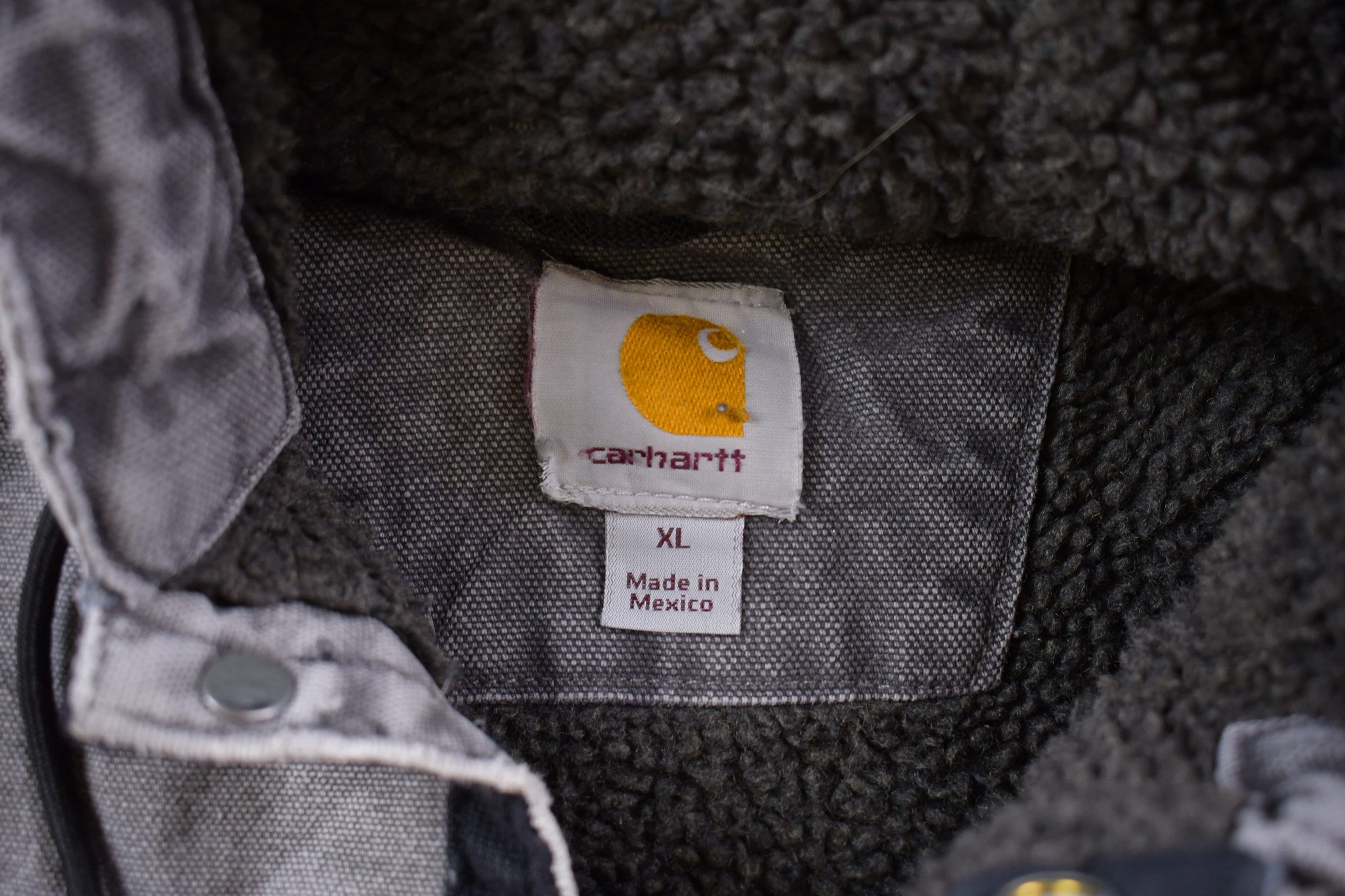 Vintage 1990s Carhartt Hooded Jacket
