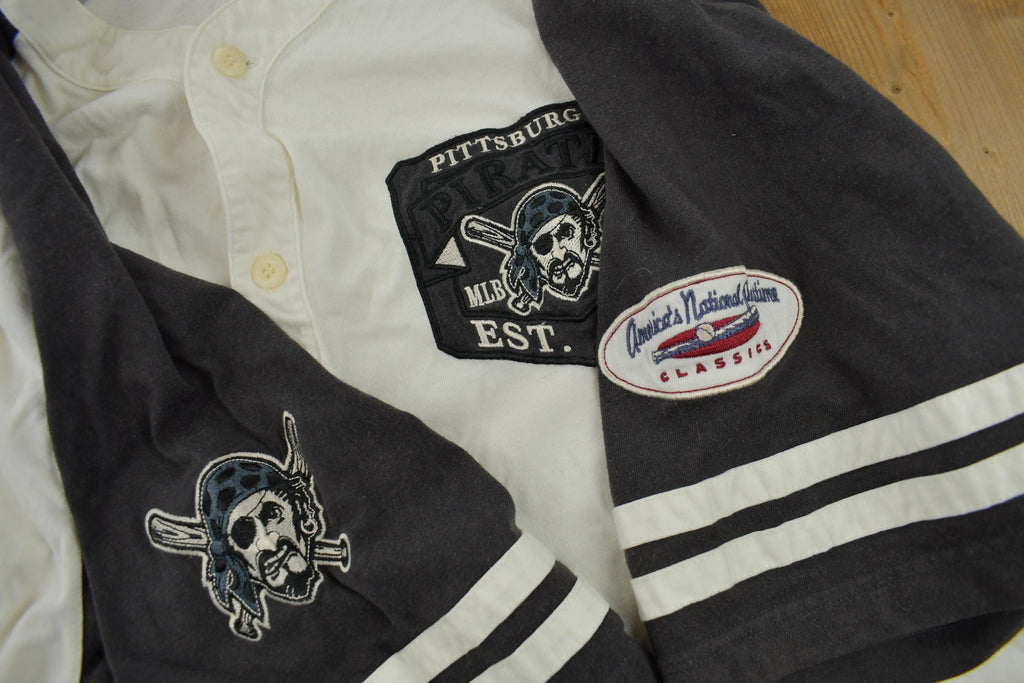 Vintage 1990 Pittsburgh Pirates Button Up Shirt