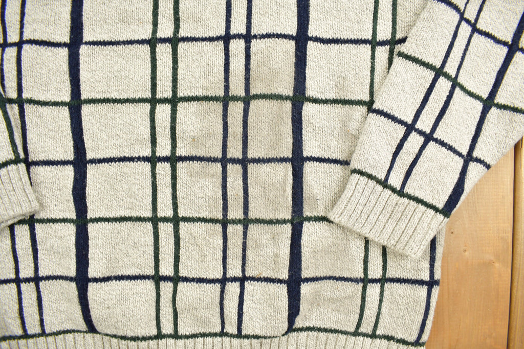 Vintage 1990s Savile Row Supply Company Knit Crewneck Sweater