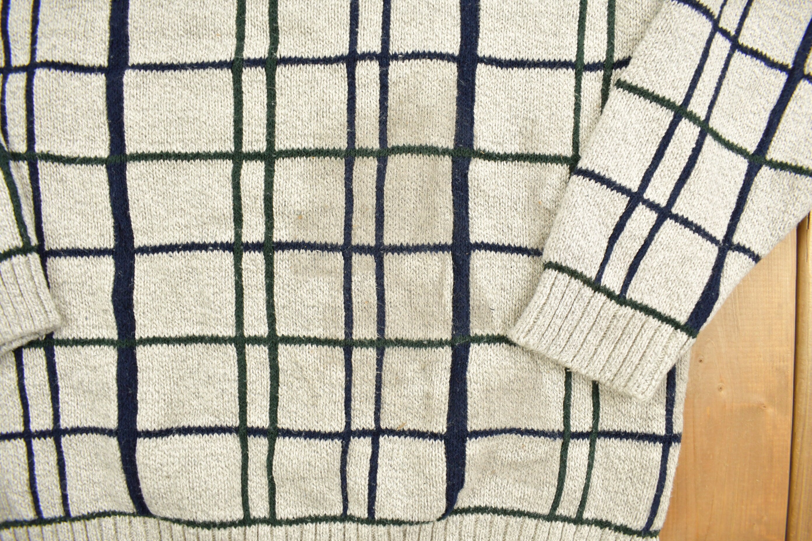 Vintage 1990s Savile Row Supply Company Knit Crewneck Sweater