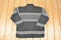 Vintage 1990s Talbots Chunky Holiday Knit Crewneck Sweater Women's L