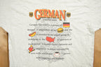 Vintage 1990s German Tourist Graphic T Shirt