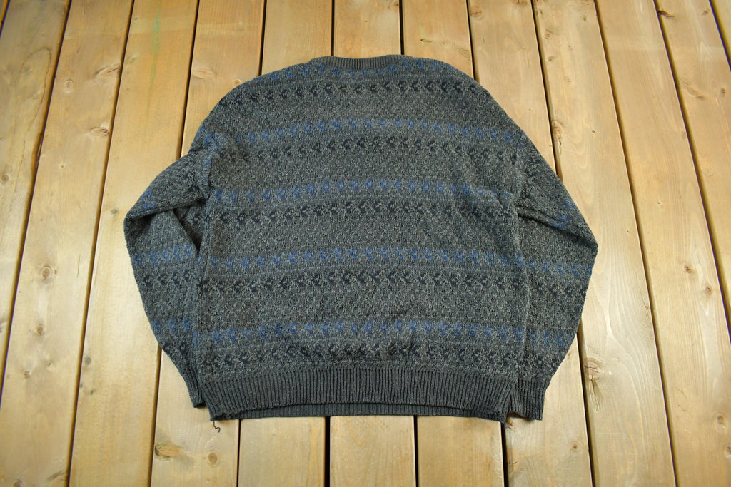 Vintage 1990s Jantzen Knit Crewneck Sweater Men's XL
