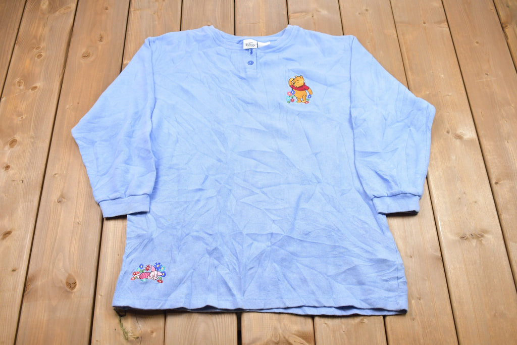 Vintage 1990s Disney Winnie the Pooh Crewneck Sweatshirt  90s Crewneck  Childhood Cartoon  Athleisure  Streetwear  Disneyland