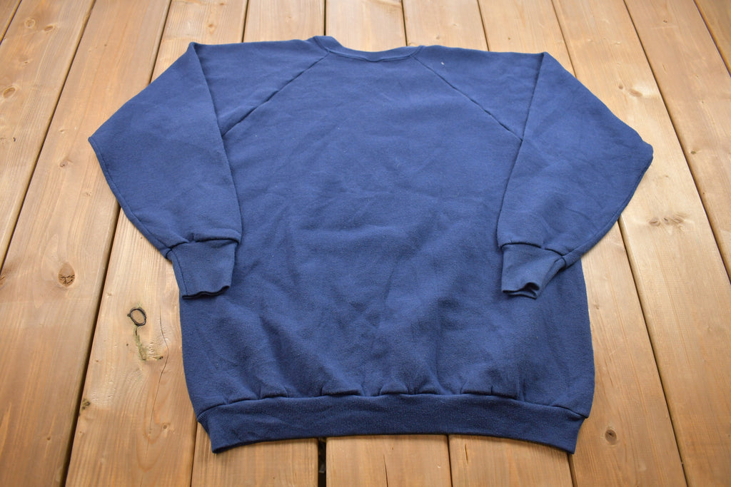 Vintage 1990s Republic Michigan Raglan Crewneck Sweatshirt