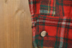 Vintage 1990s Woolrich Plaid Flannel Button Up Shirt