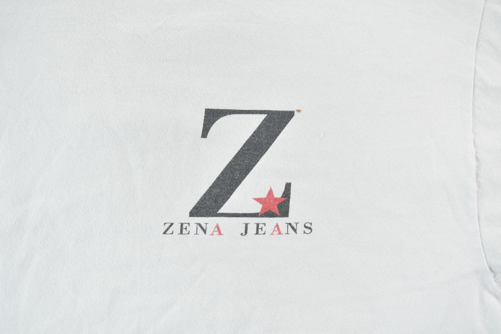 Vintage 1990s Zena Jeans Single Stitch Graphic T-Shirt