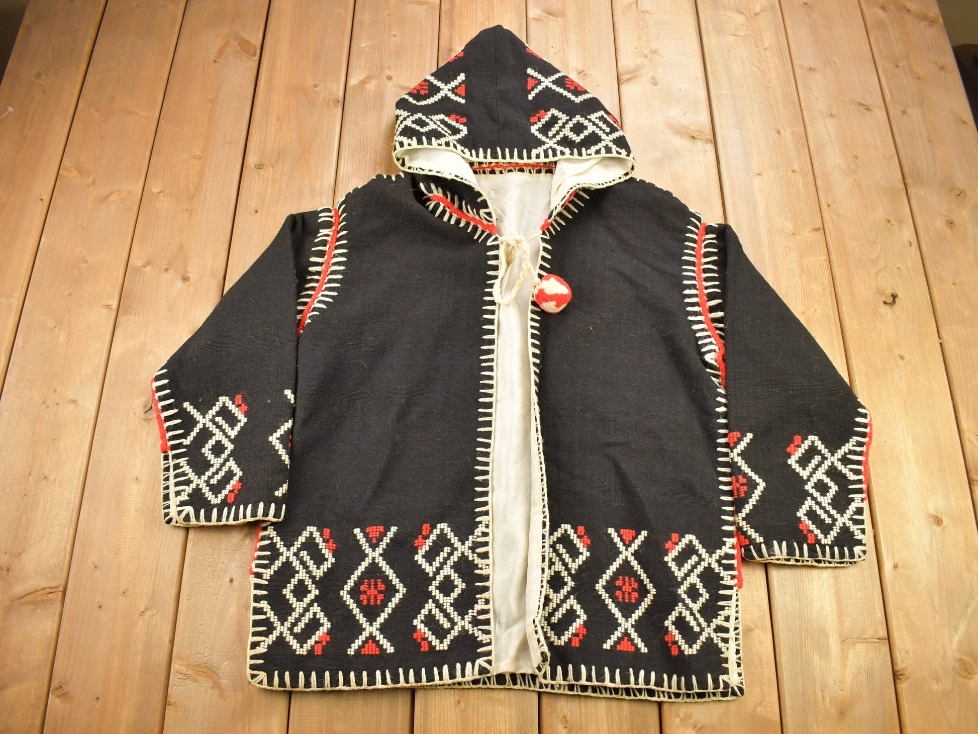 Vintage 1940s Mexican Embroidered Souvenir Jacket