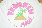 Vintage 1980s Maui Frogman Souvenir Island Tank Top Mens S