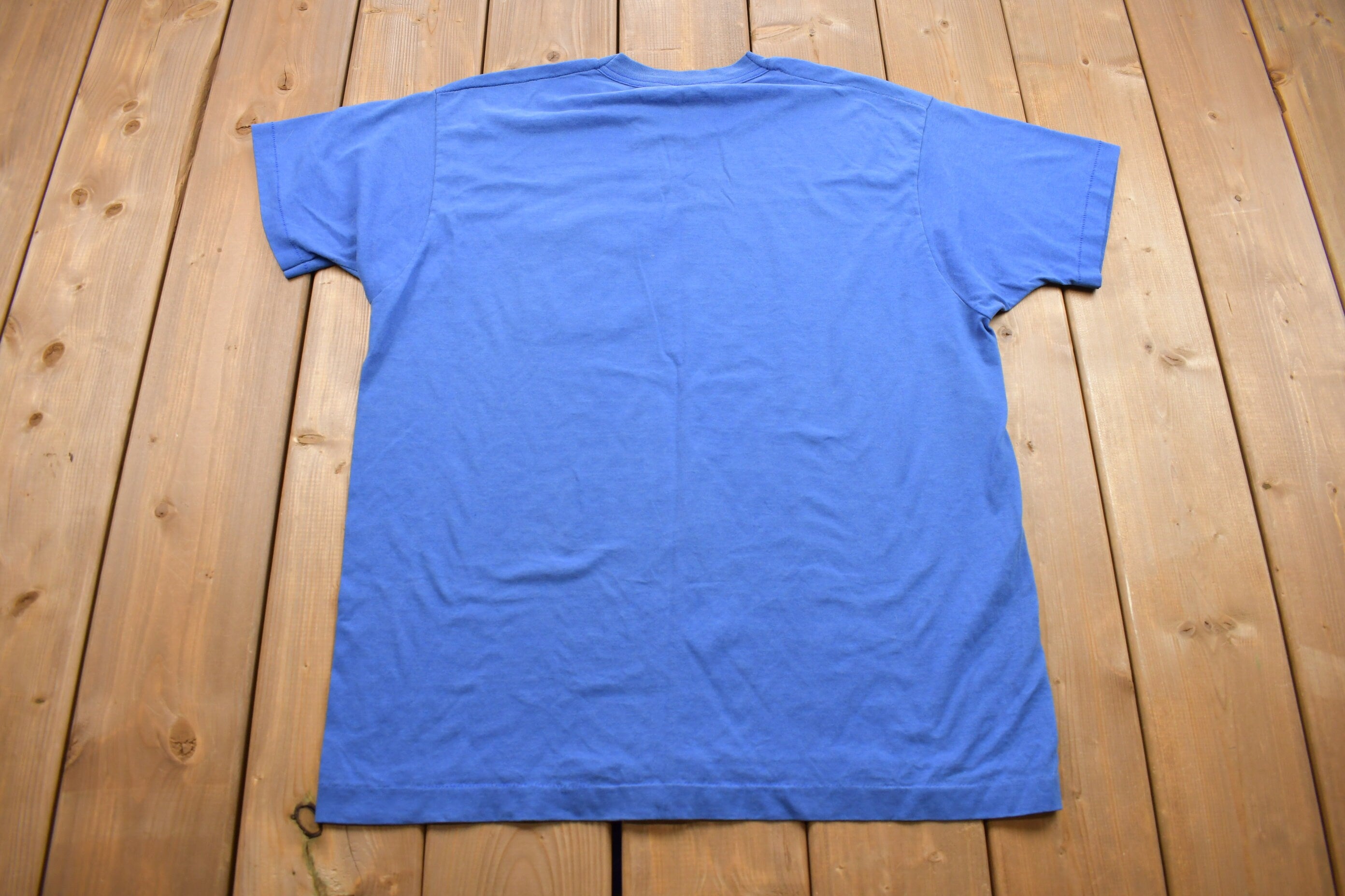 Vintage 1990s Blank Pocket T Shirt