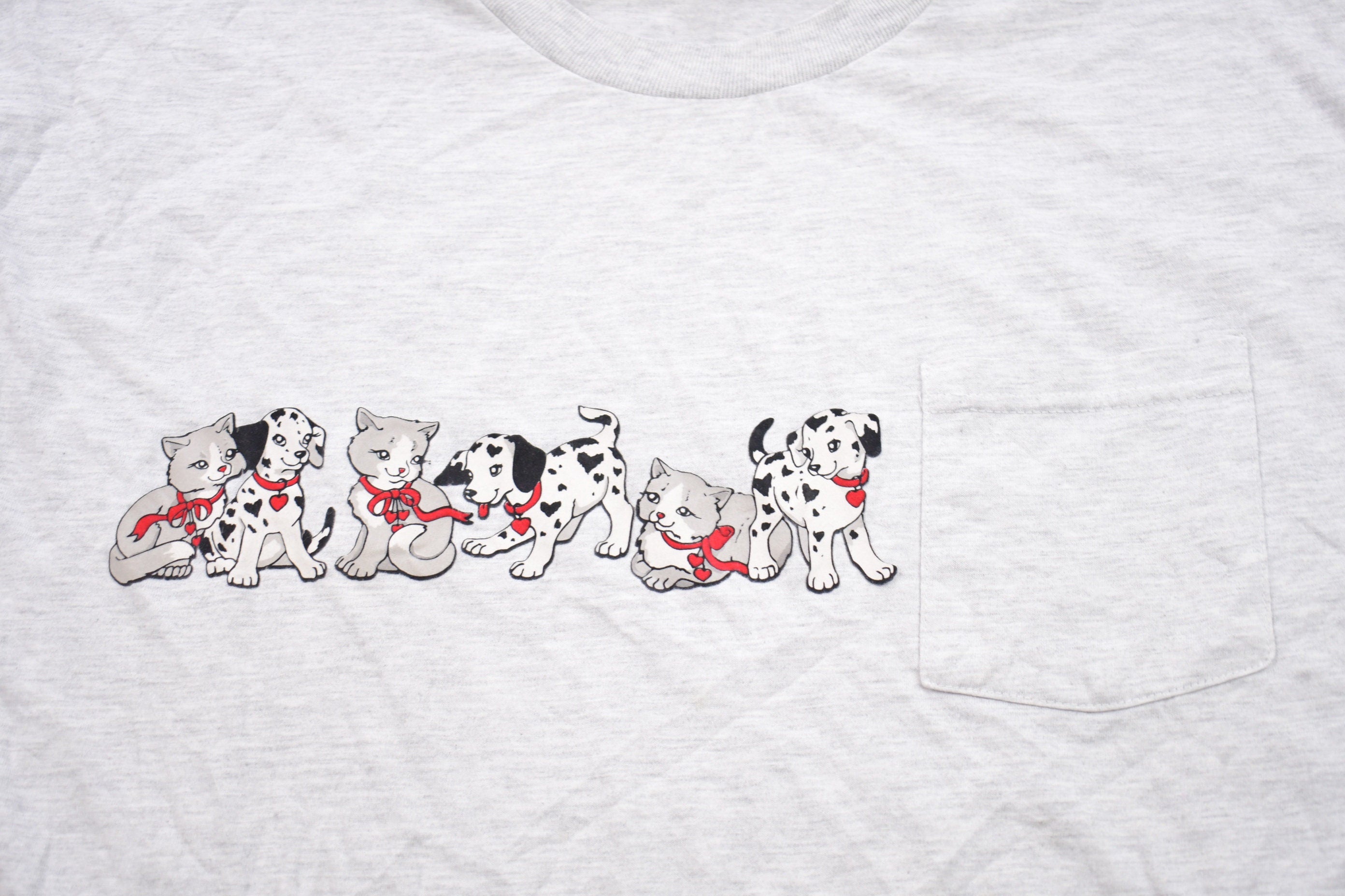 Vintage 1990s Cute Dalmatian Graphic T-Shirt