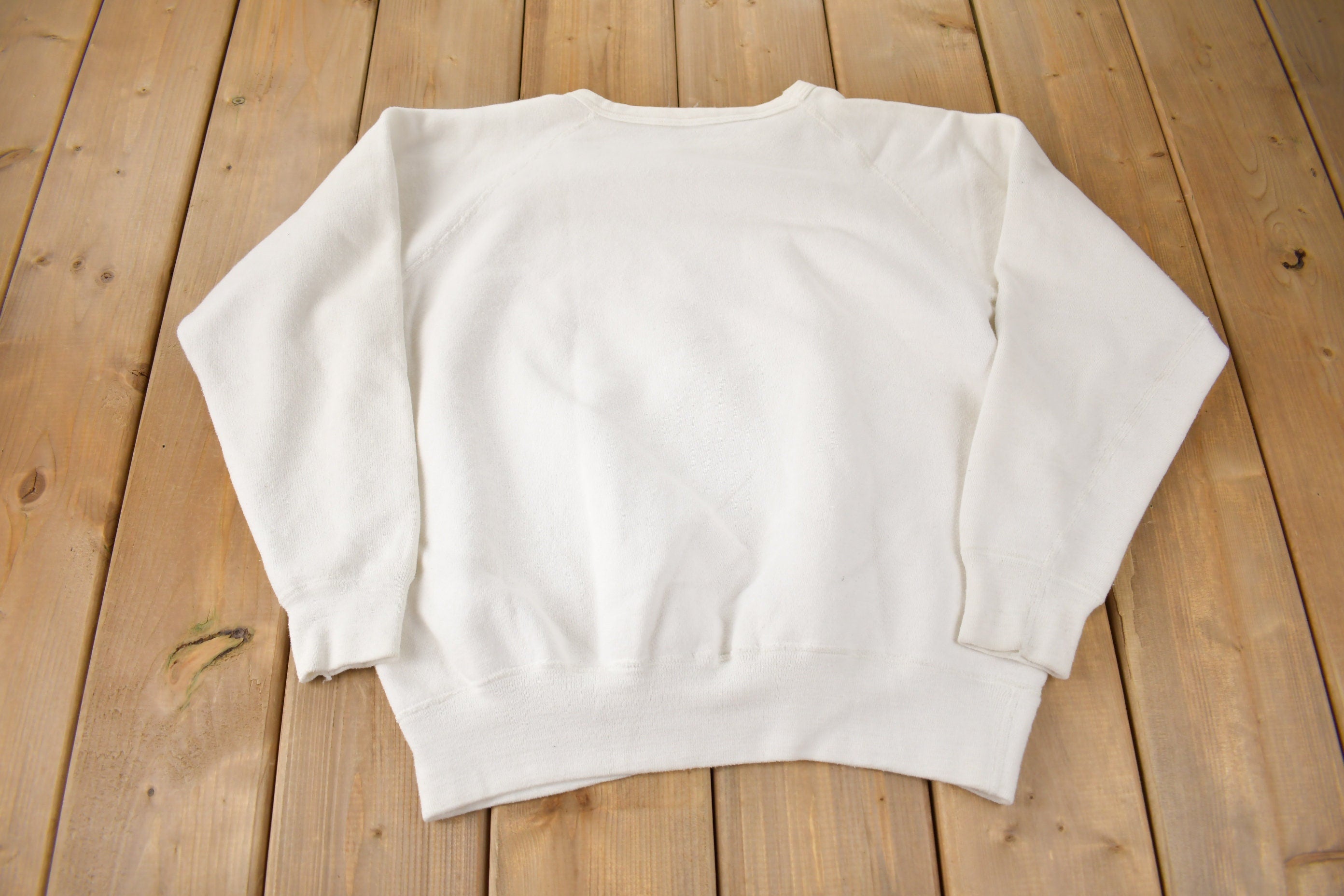 Vintage 1980s RIDLEY Spell Out Crewneck Sweatshirt Made In Canada