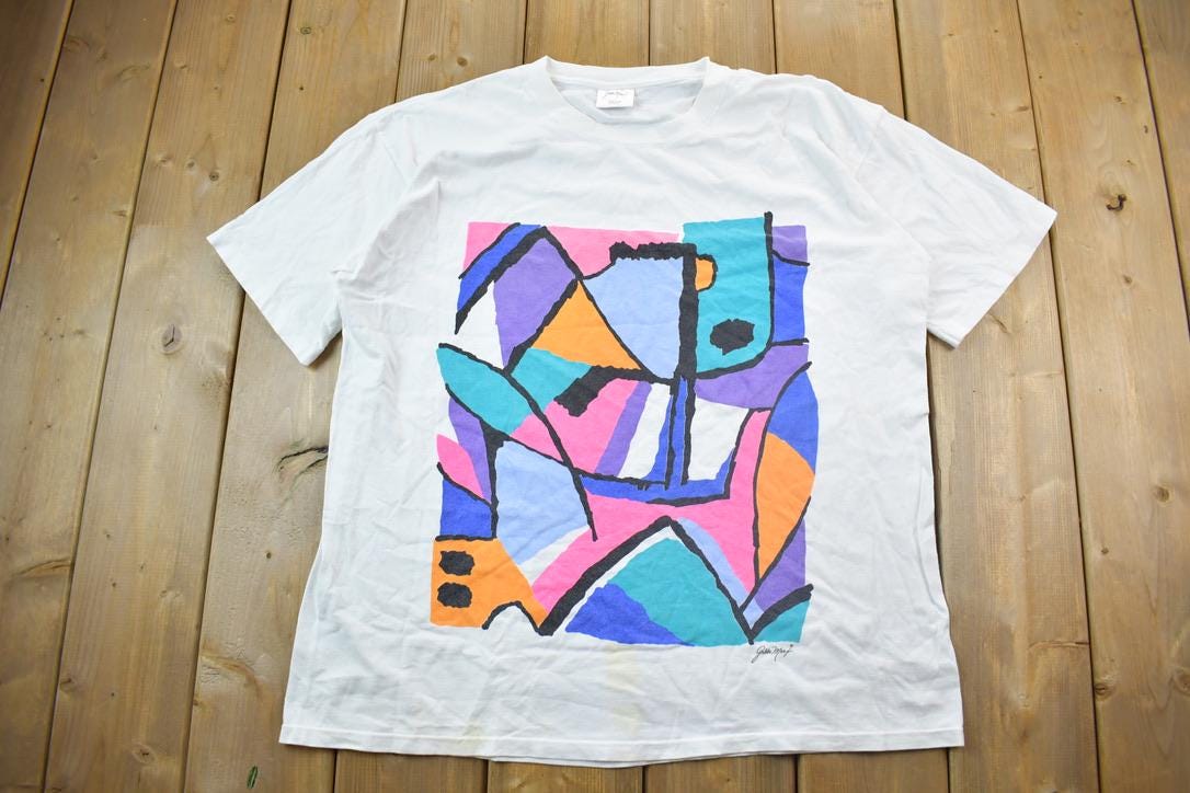 Vintage 1990s Gilda Marf Artisan Graphic T-Shirt