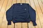 Vintage 1980s Izod Lacoste Knit V Neck Sweater Men's Medium