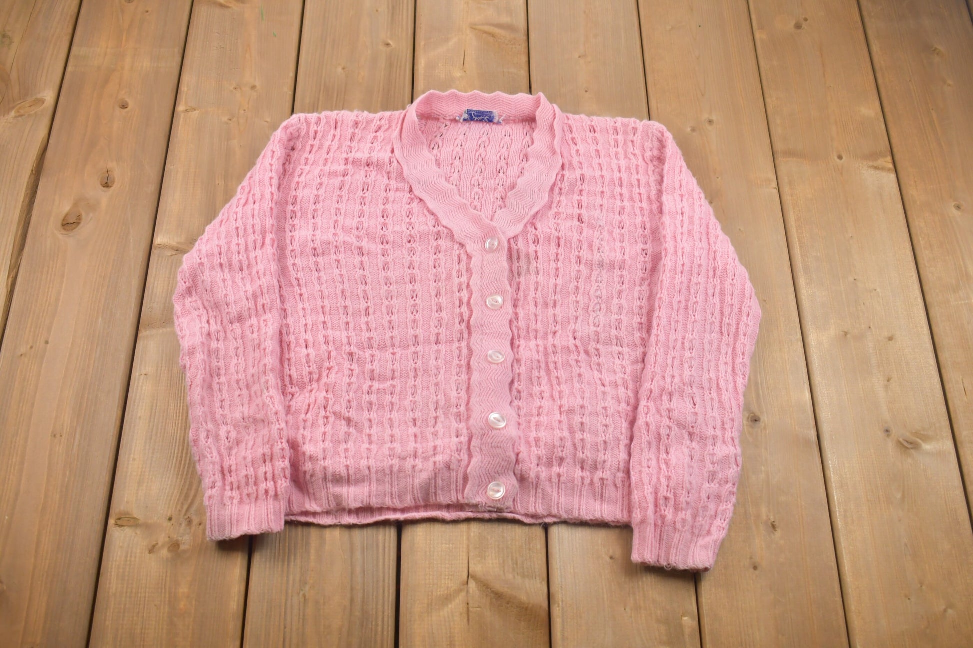 1990s Vintage Knitted Cardigan