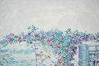 Vintage 1990s House Porch With Flowers Graphic T-Shirt