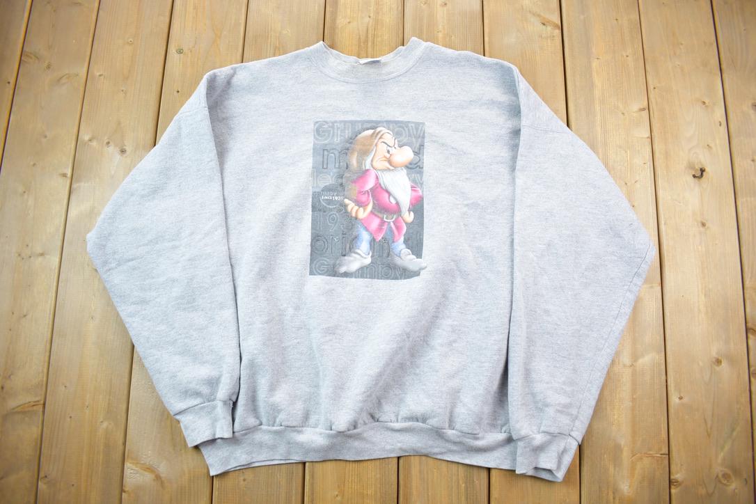 Vintage 1990s Grumpy Disney Crewneck