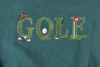 Vintage 1990s Golf Souvenir Heavyweight Crewneck Sweatshirt
