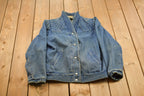 Vintage 1990s The Jack Set Denim Button Up Jacket