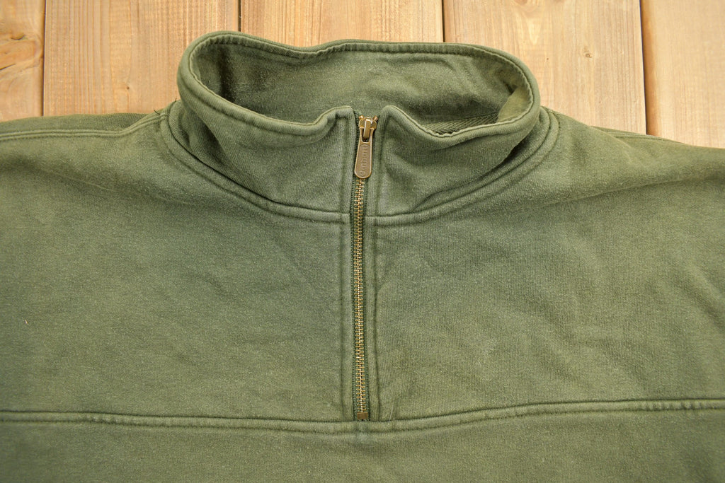 Vintage Carhartt Quarter Zip Sweater