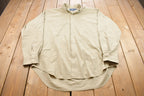 Vintage 1990s Ralph Lauren Beige Button Up Shirt