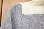 Vintage 1990s Knitted Button Up Hoodie / Vintage 90s Knit Hoodie / 100% Virgin Acrylic / Knit Sweater / Sweatshirt / Abstract Pattern