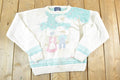 Vintage 1990s Woolrich Woman Knit Porch Swing Crewneck Sweater Womens S