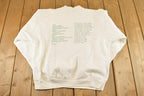 Vintage 1990s Algebra Souvenir Math Crewneck Sweatshirt Mens M /