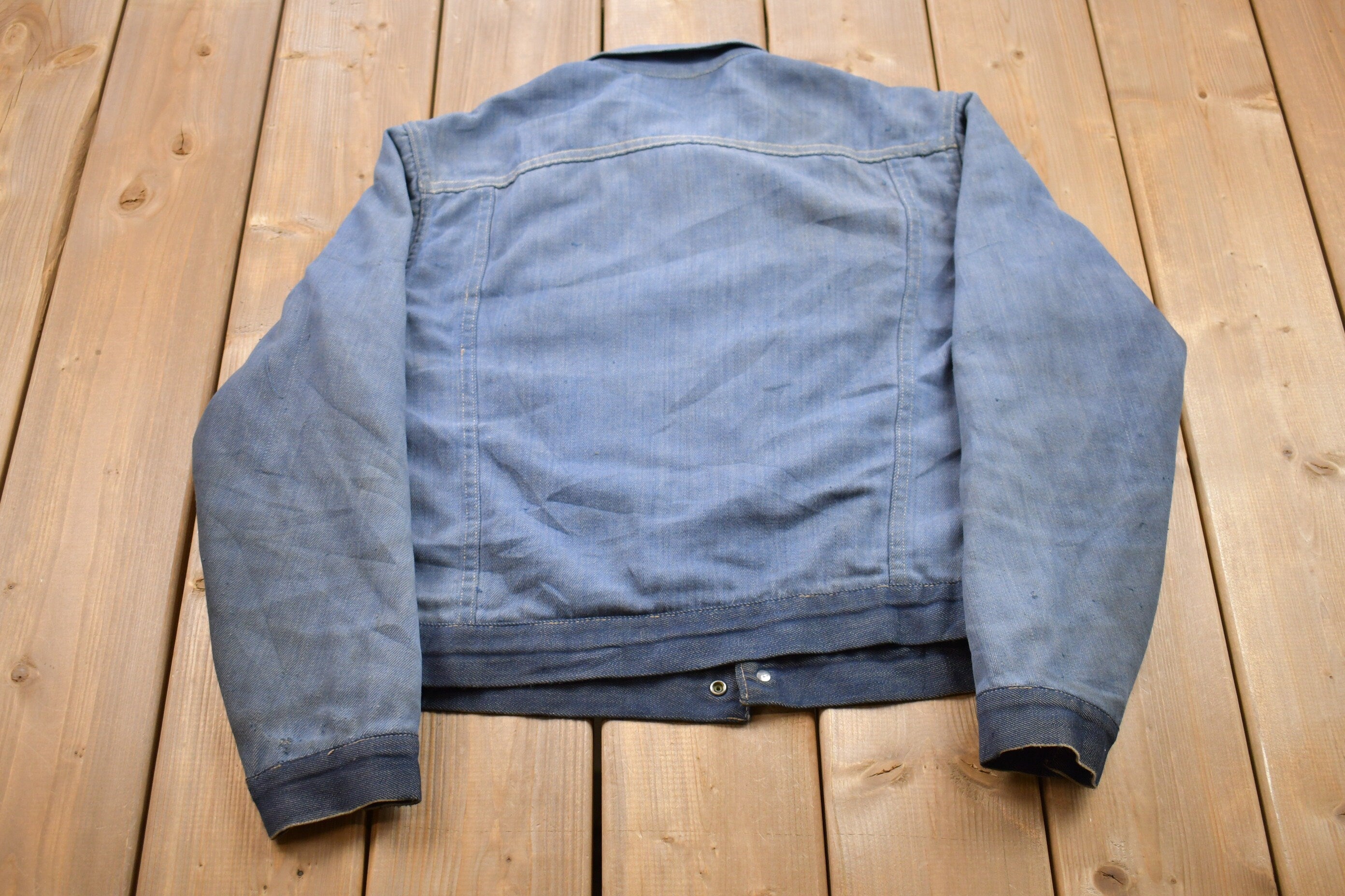 Vintage 1990s Canvas Trucker Jacket
