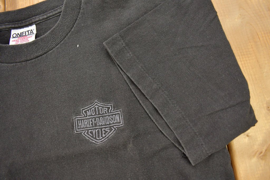 Vintage 1990s Rocky's Harley Davidson London Ontario T-Shirt