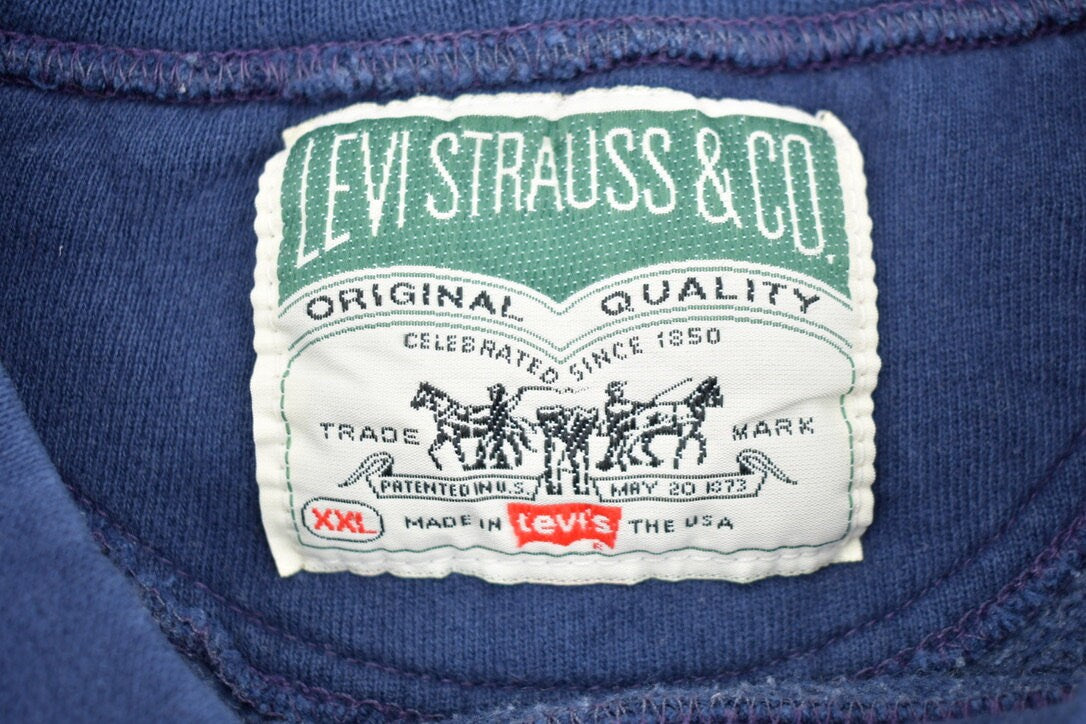 Vintage 1990s Levis Blank Crewneck Sweater
