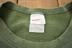 Vintage 1990s Forrest Green Nike Crewneck Sweatshirt