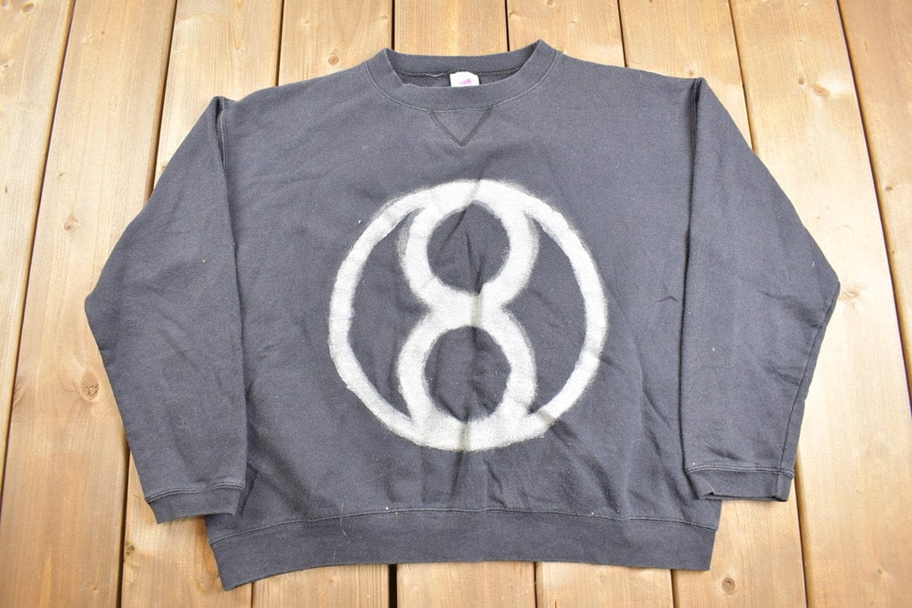 Vintage 1990s 8 Ball Graphic Crewneck Sweatshirt