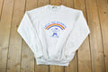 Vintage 1990s Catch The Rainbow Cartoon Sketch Souvenir Crewneck Sweatshirt Made In USA