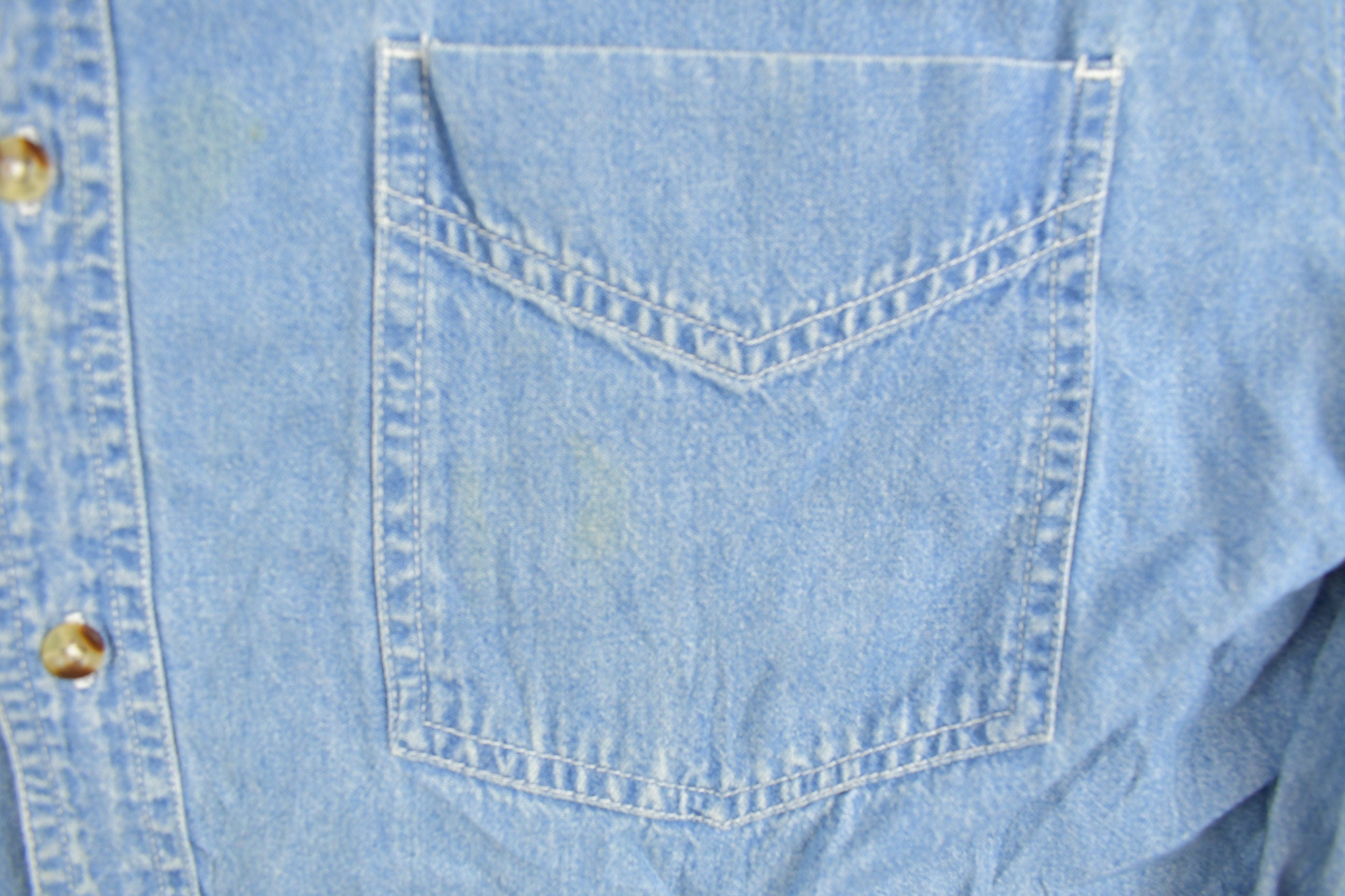 Vintage 1990s Bogari Denim Button Up Shirt