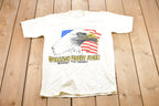 Vintage 1990s Operation Desert Storm Graphic T-Shirt / Streetwear / Retro Style / Single Stitch / / 90s Graphic Tee